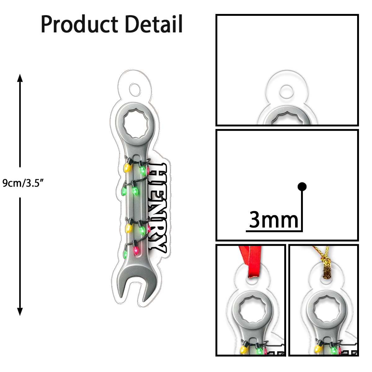 Custom Name Wrench Plumber Christmas For Handyman