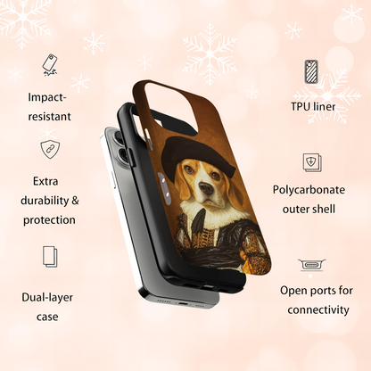 Custom Photo Royal Dog Phone Case Dog Lover Gifts