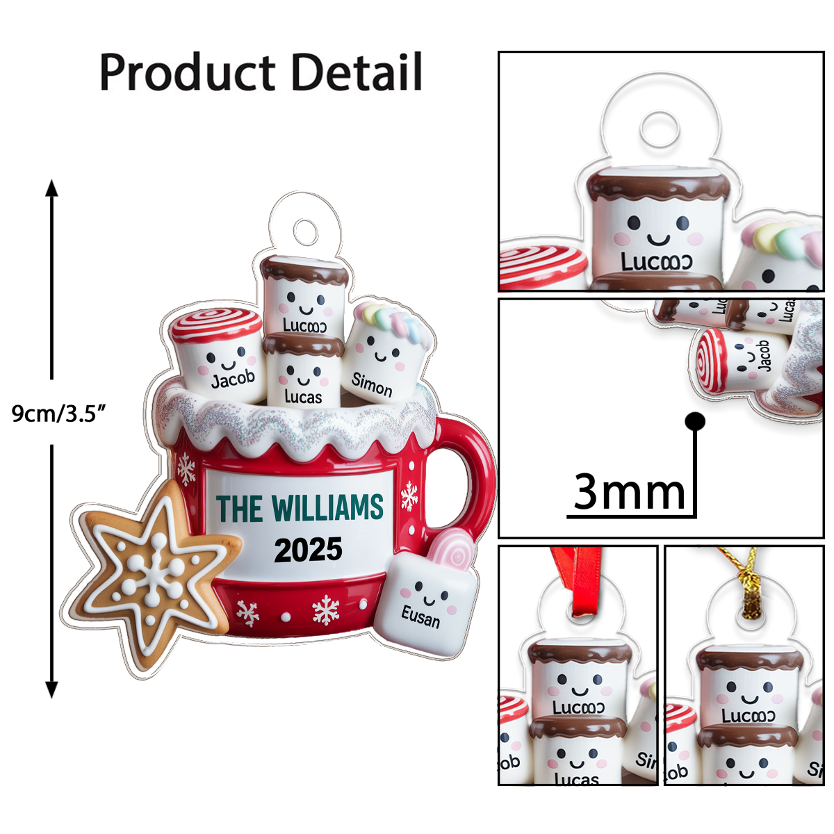 Hot Cocoa Marshmallow Family