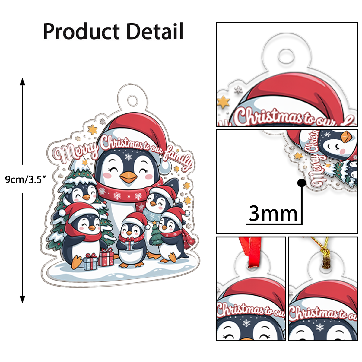Personalized Custom Ornament - Gift For Family And Collectors