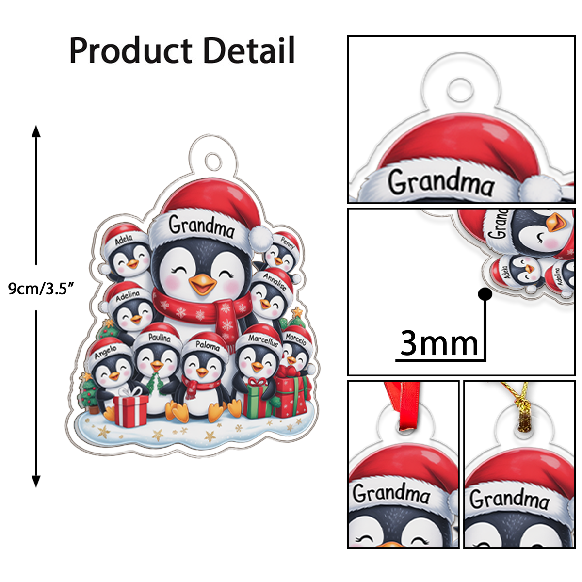 Personalized Custom Ornament - Gift For Family And Collectors3