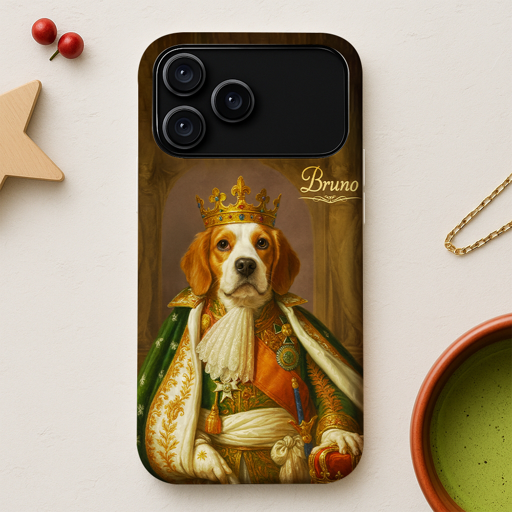 Custom Photo Napoleon Dog Phone Case Gift For Dog Lovers