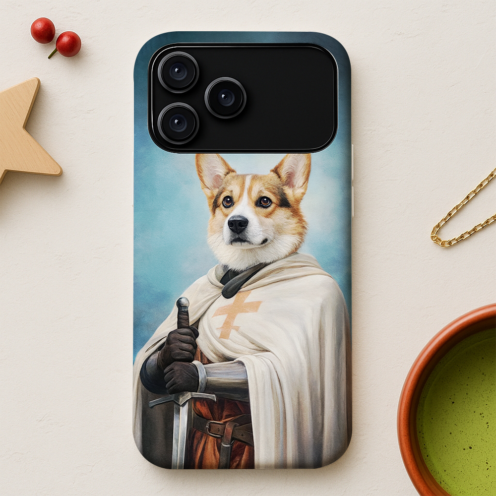 Custom Photo Priest Dog Phone Case Gift For Dog Lovers