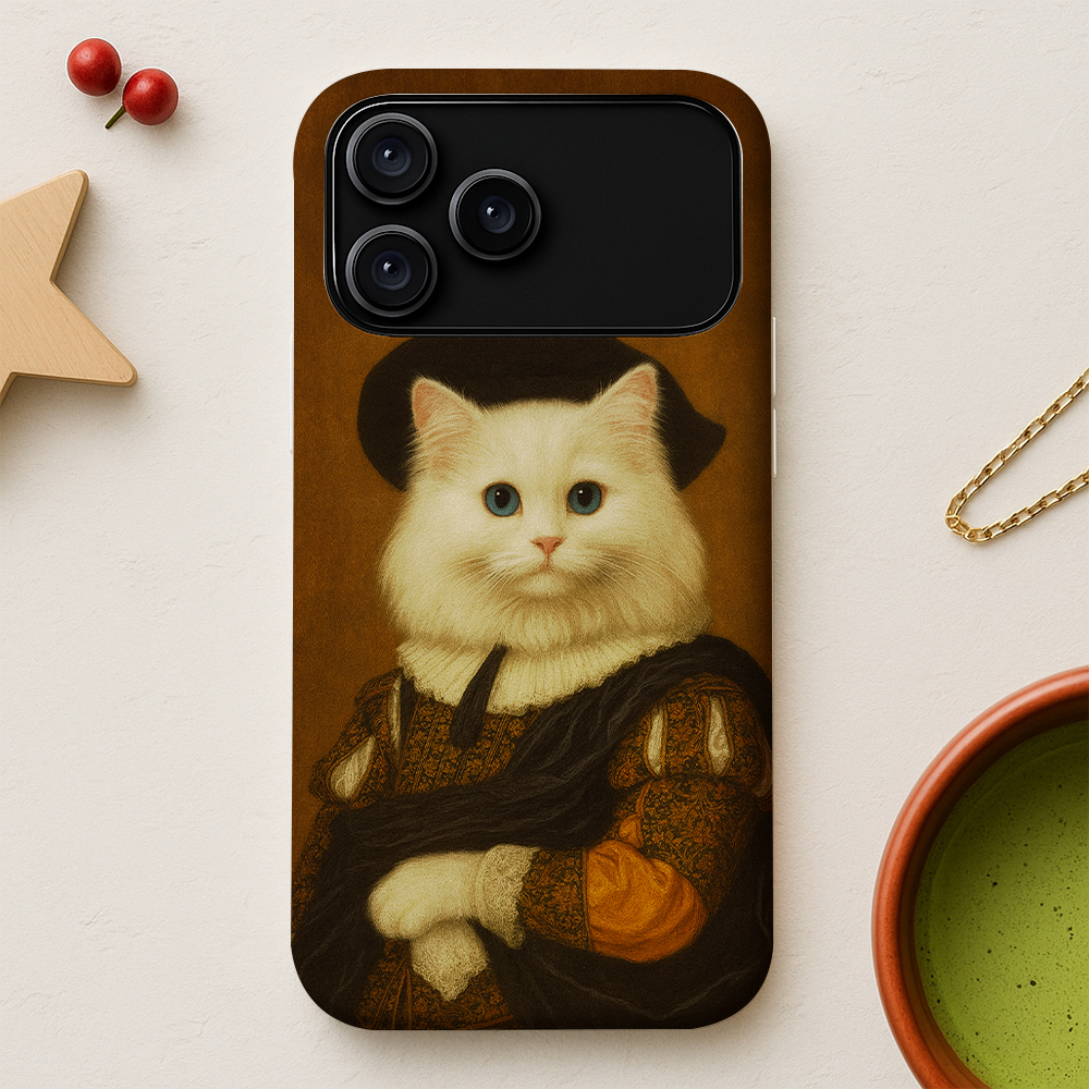 Custom Photo Royal Cat Phone Case Cat Lover Gifts