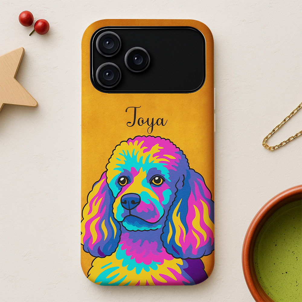 Custom Photo Minimalist Dog Phone Case Gift For Dog Lovers