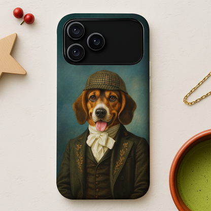 Custom Photo Detective Dog Phone Case Gift For Dog Lovers