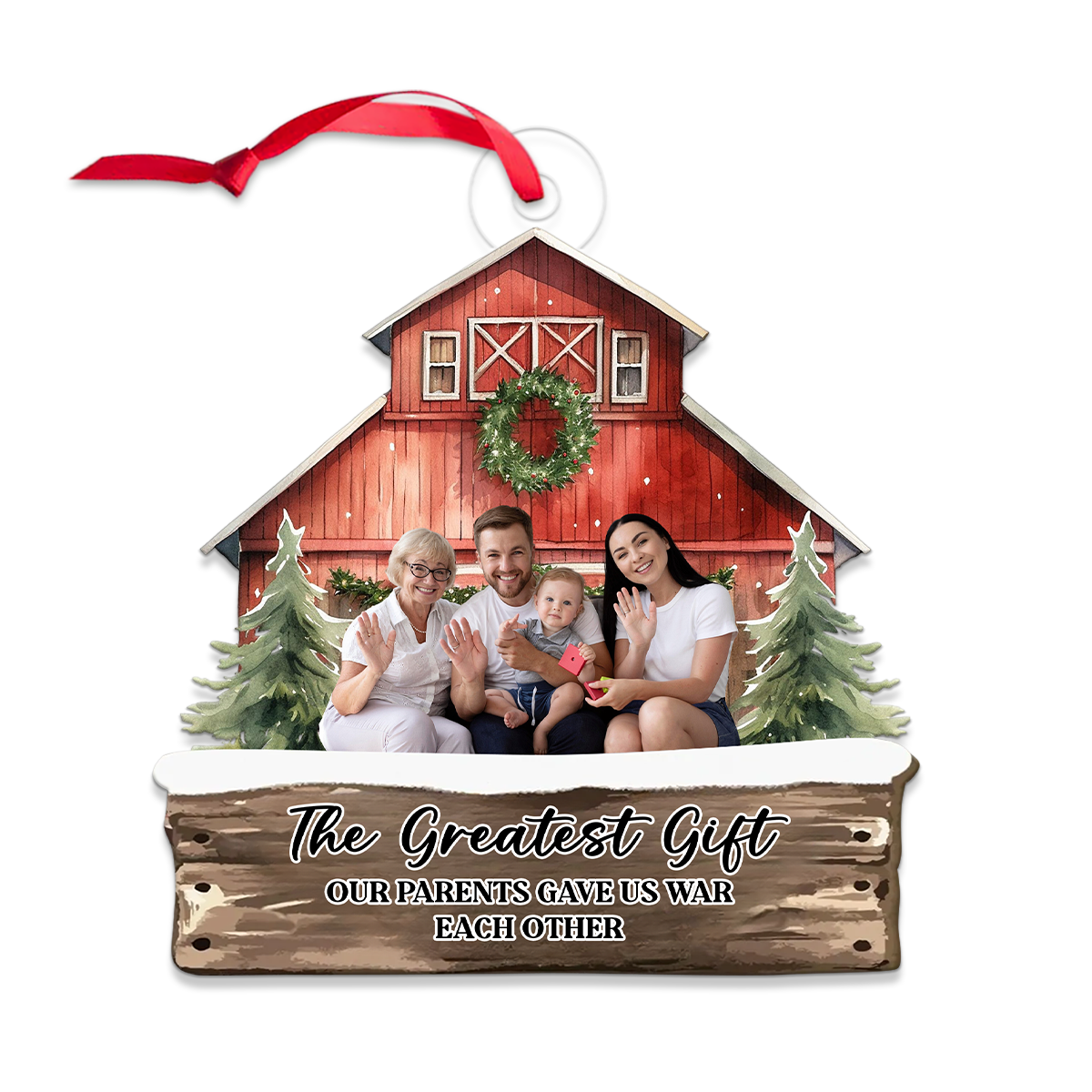 Custom Photo Family Farmer