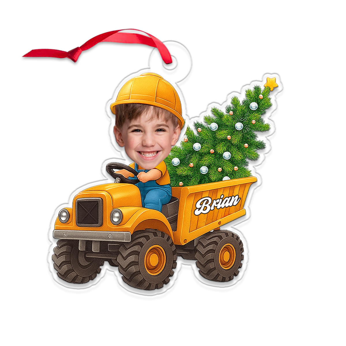 Custom Photo Truck Christmas, Child's Truck