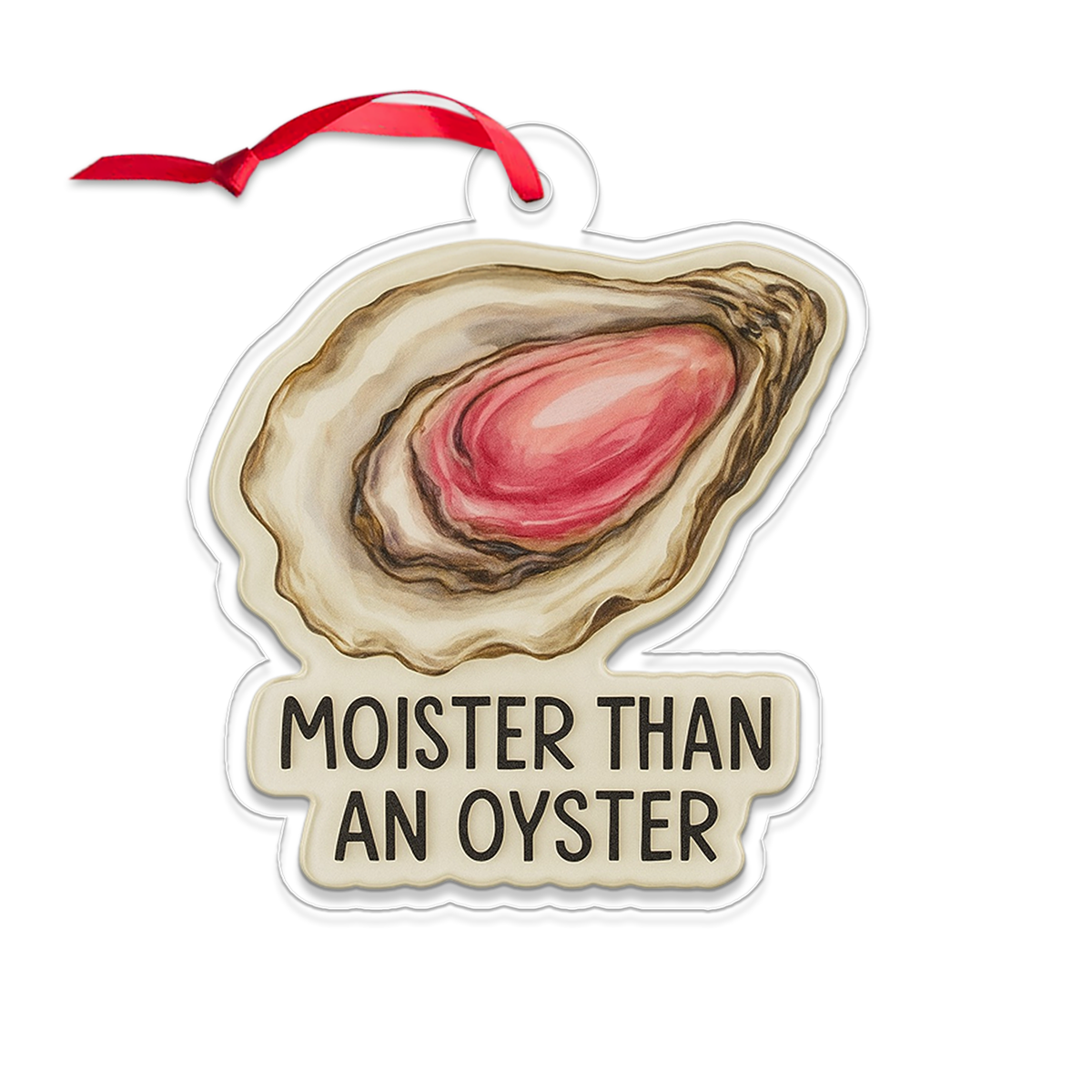 Personalized Moister Oyster Ornament