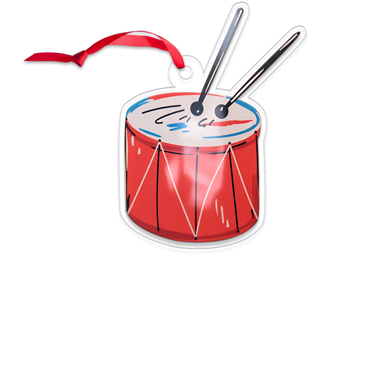 Drum Acrylic Ornament