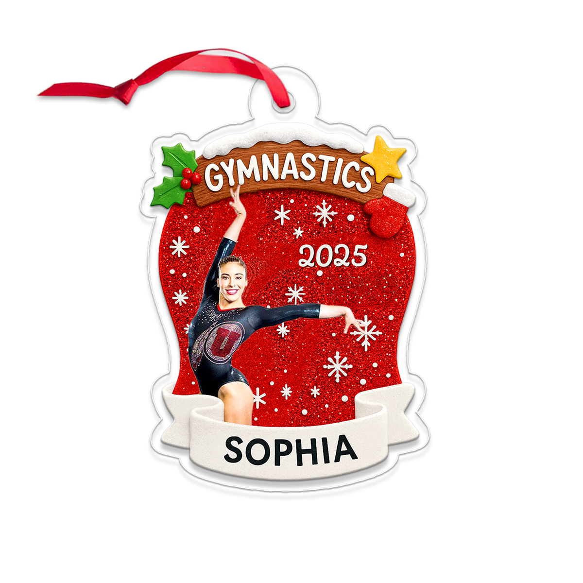 Custom Photo Gymastics Girl