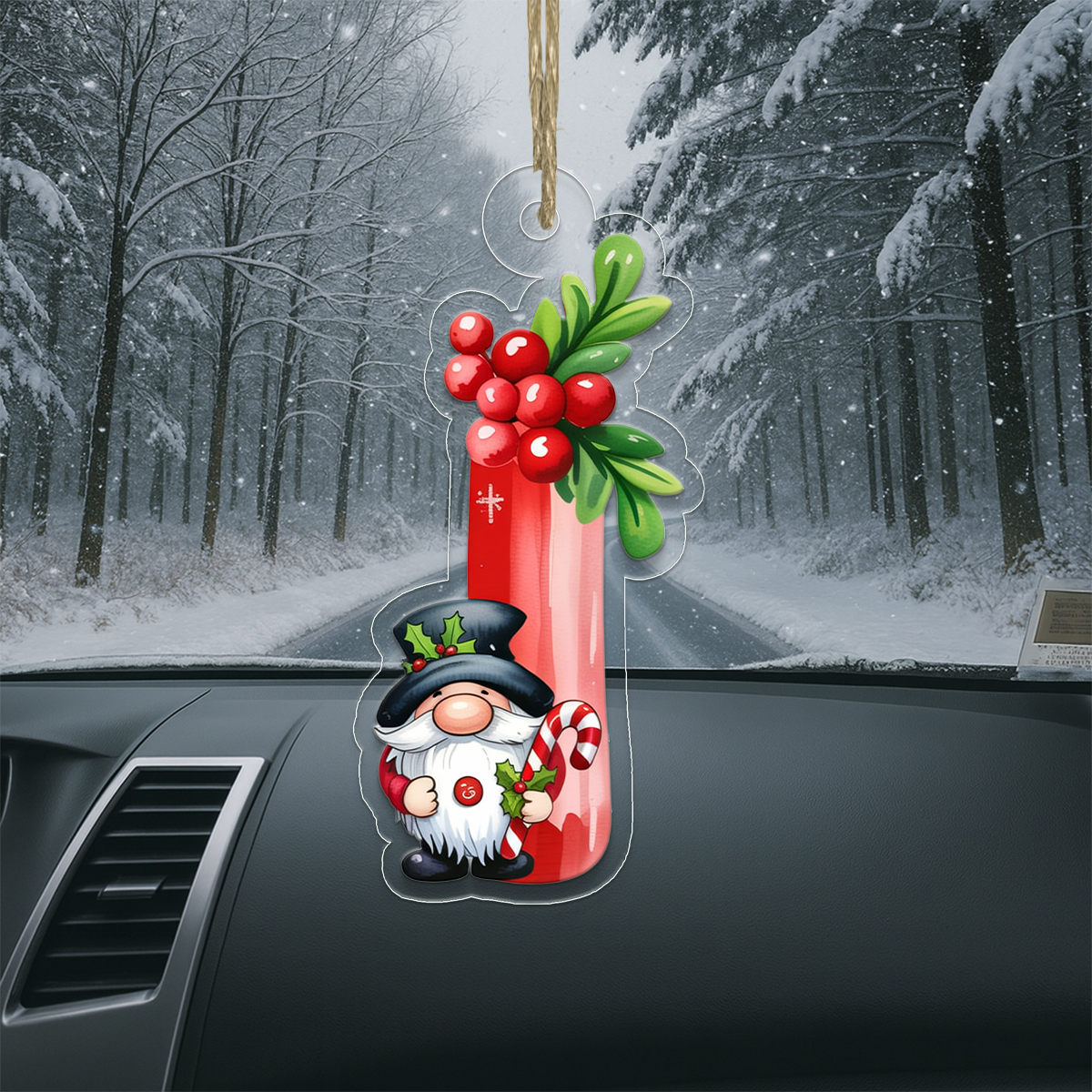 Letter I Acrylic Ornament Acrylic Ornament Christmas Gift