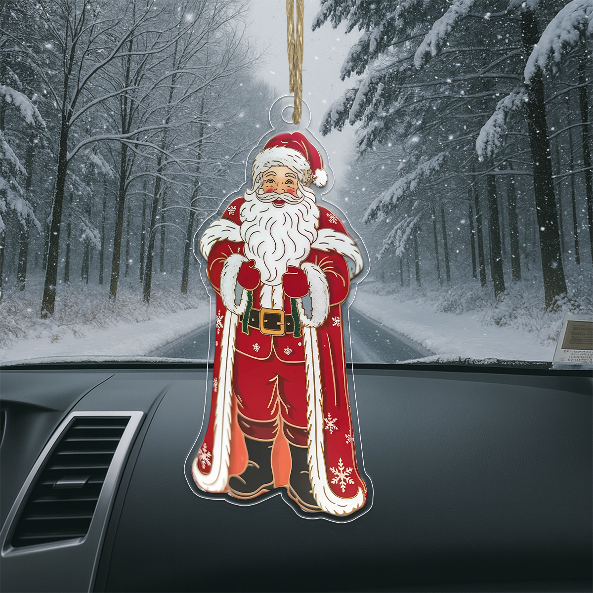 Santa Claus With Parol