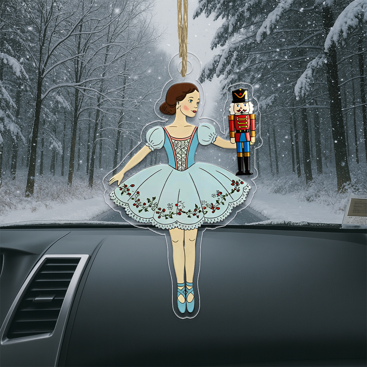 Personalized Ballet Dancer And Nutcracker