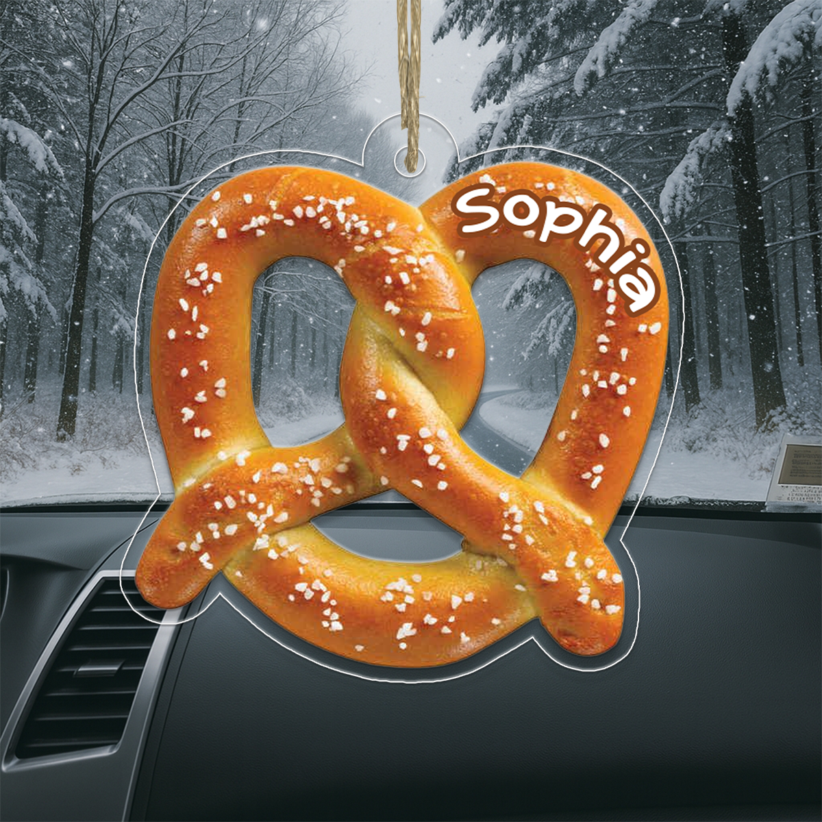 Custom Name Pretzel Foody