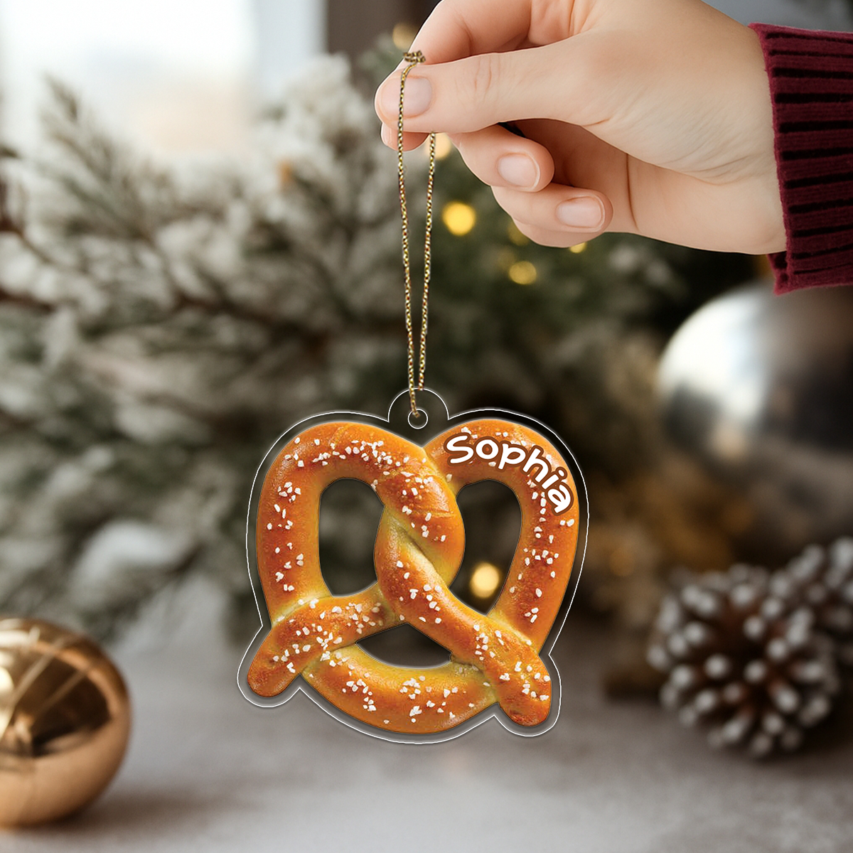 Custom Name Pretzel Foody