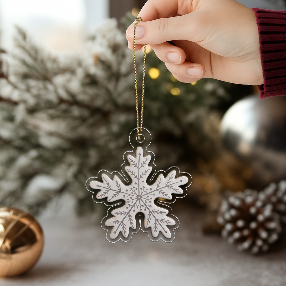 Personalized Christmas Snowflake