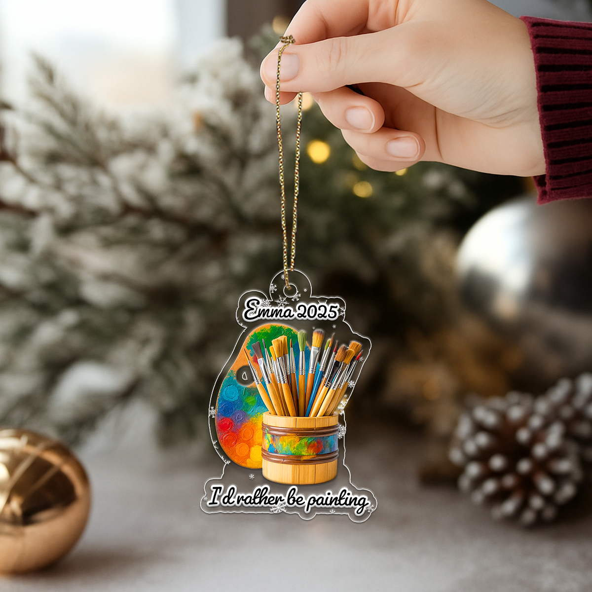 Custom Name Panting Xmas