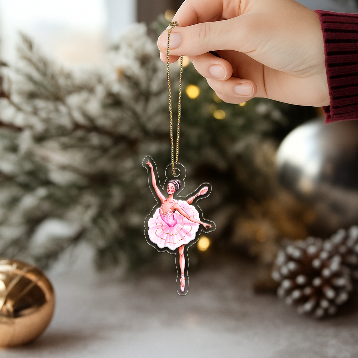 Custom Land of Sweets Nutcracker Ballerina