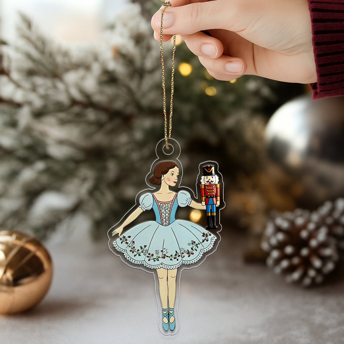 Personalized Ballet Dancer And Nutcracker