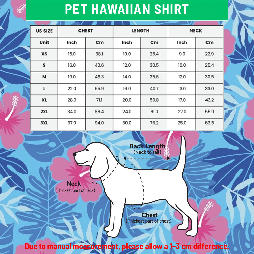Custom Photo Dog Shirt, Personalized Hawaiian Shirt, Dog Lover Vacation Gift For Dog