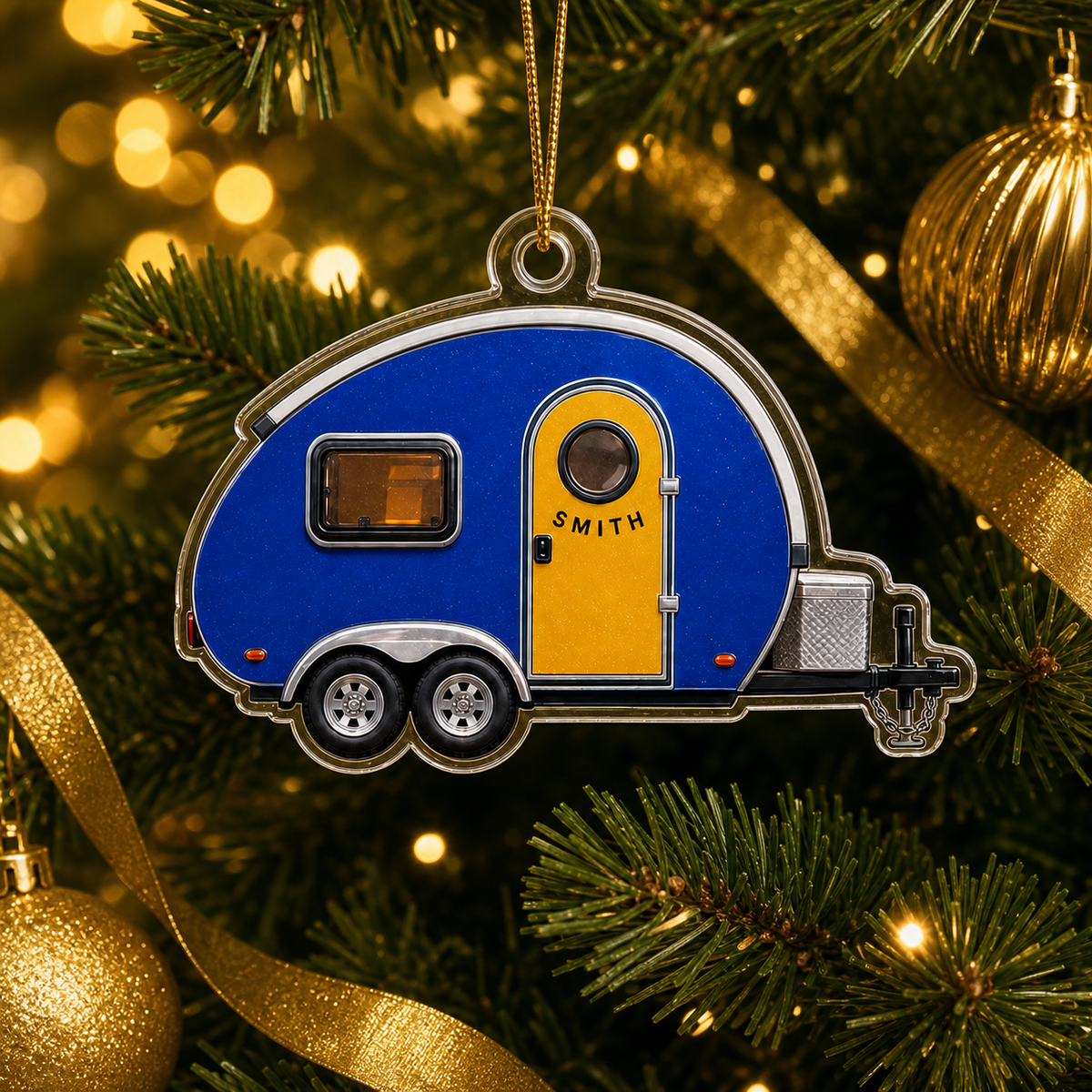 Camping Ornament Style 6