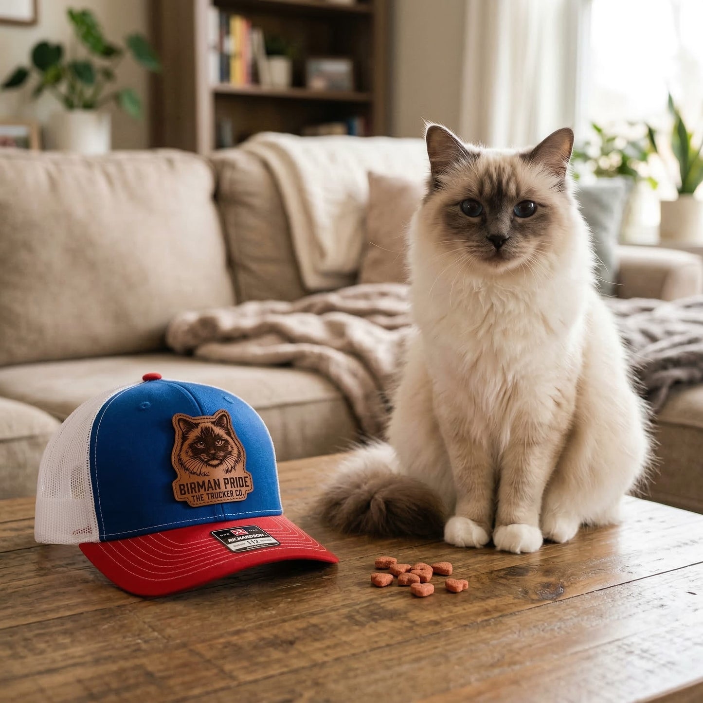 Custom Photo Cat Hat – Photo Cat Trucker Hat | Cat Memorial Gifts | Gift For Cat Lovers