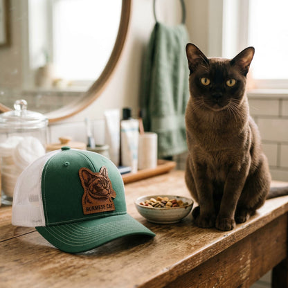 Custom Photo Cat Hat – Photo Cat Trucker Hat | Cat Memorial Gifts | Gift For Cat Lovers