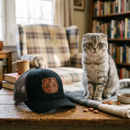 Custom Cat Photo Trucker Hat – Photo Cat Hat | Cat Memorial Gifts | Gift For Cat Lovers