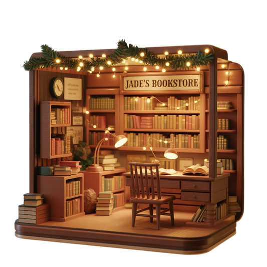 Custom Bookstore Xmas