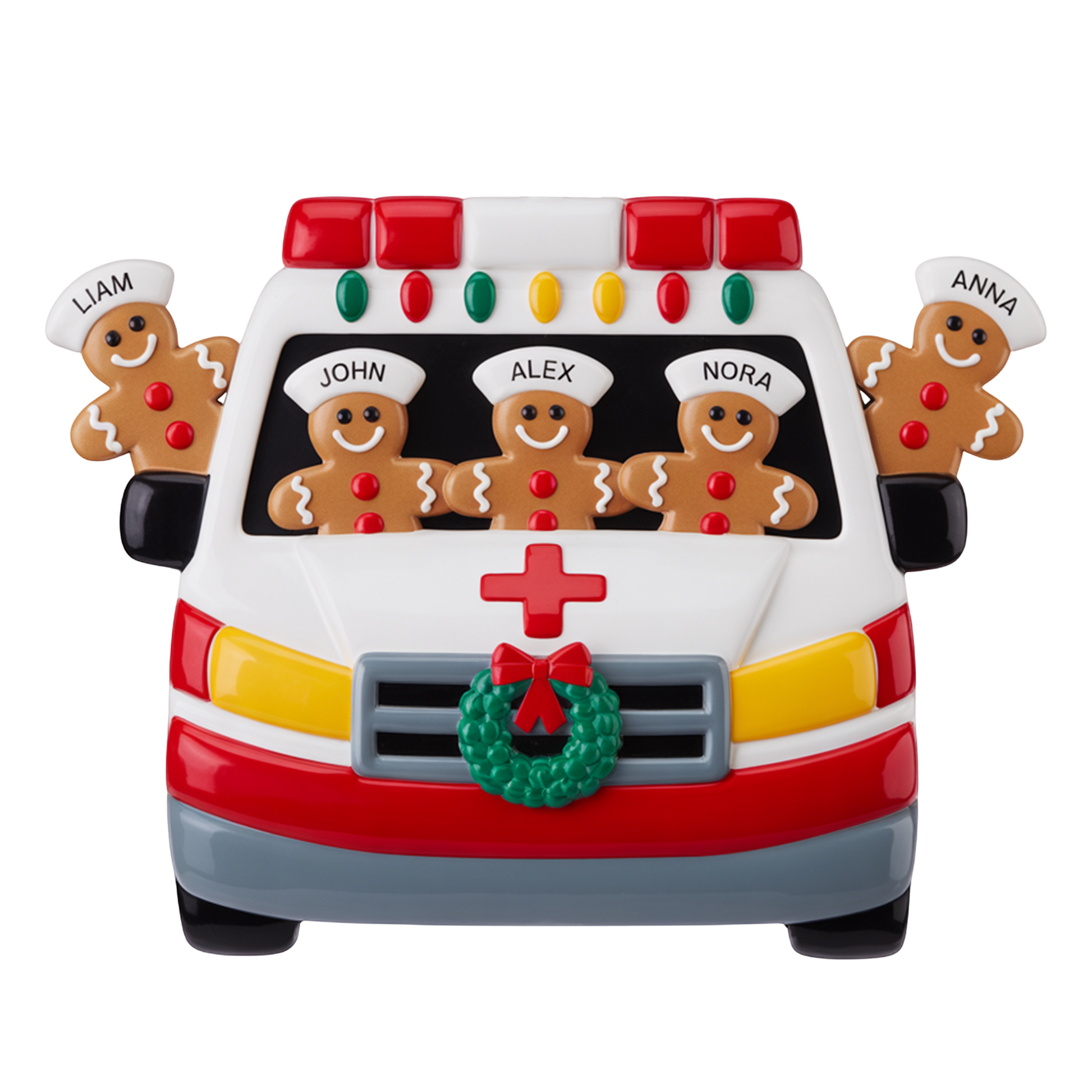 Custom Ambulance Team Gingerbread