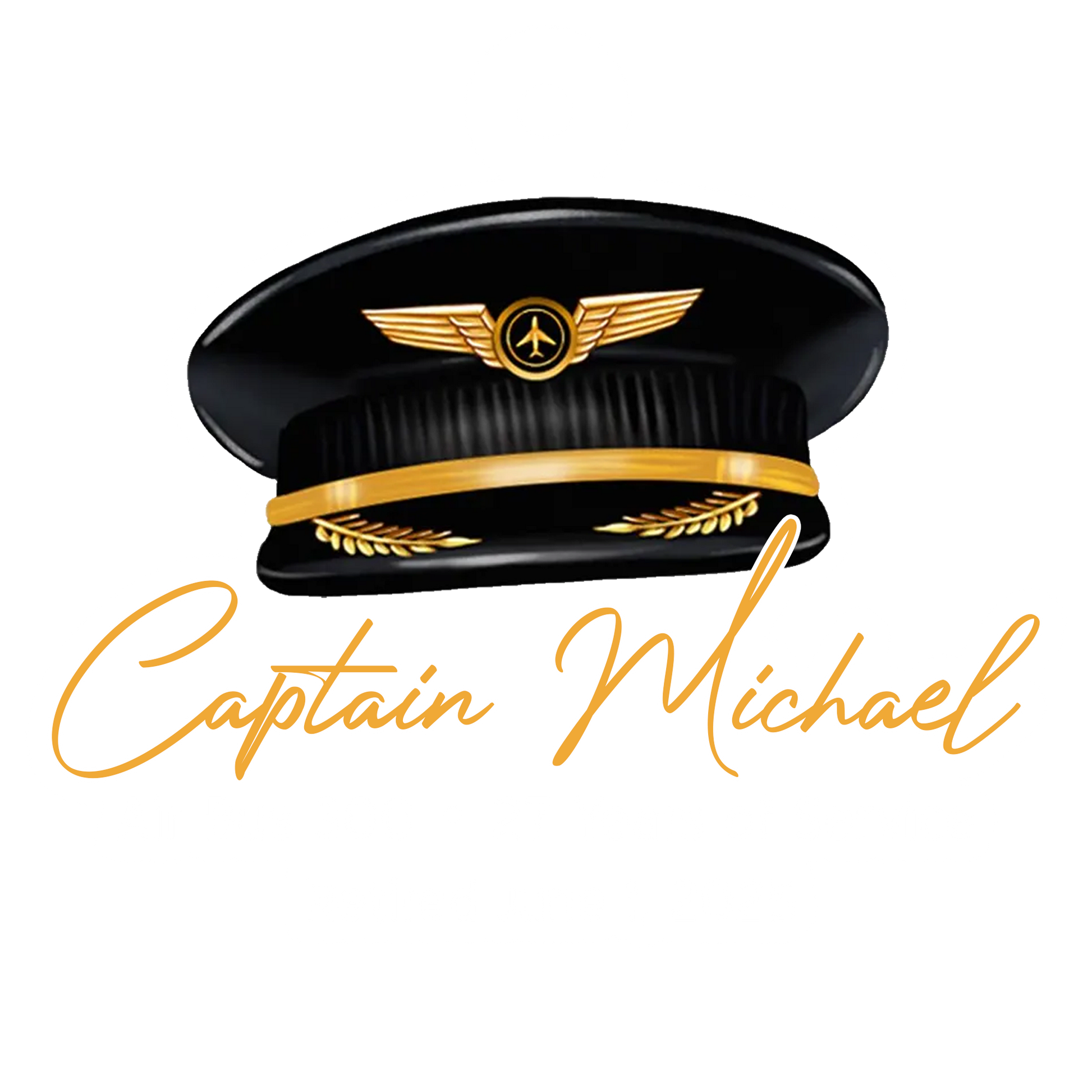 Custom Name Captian Plane