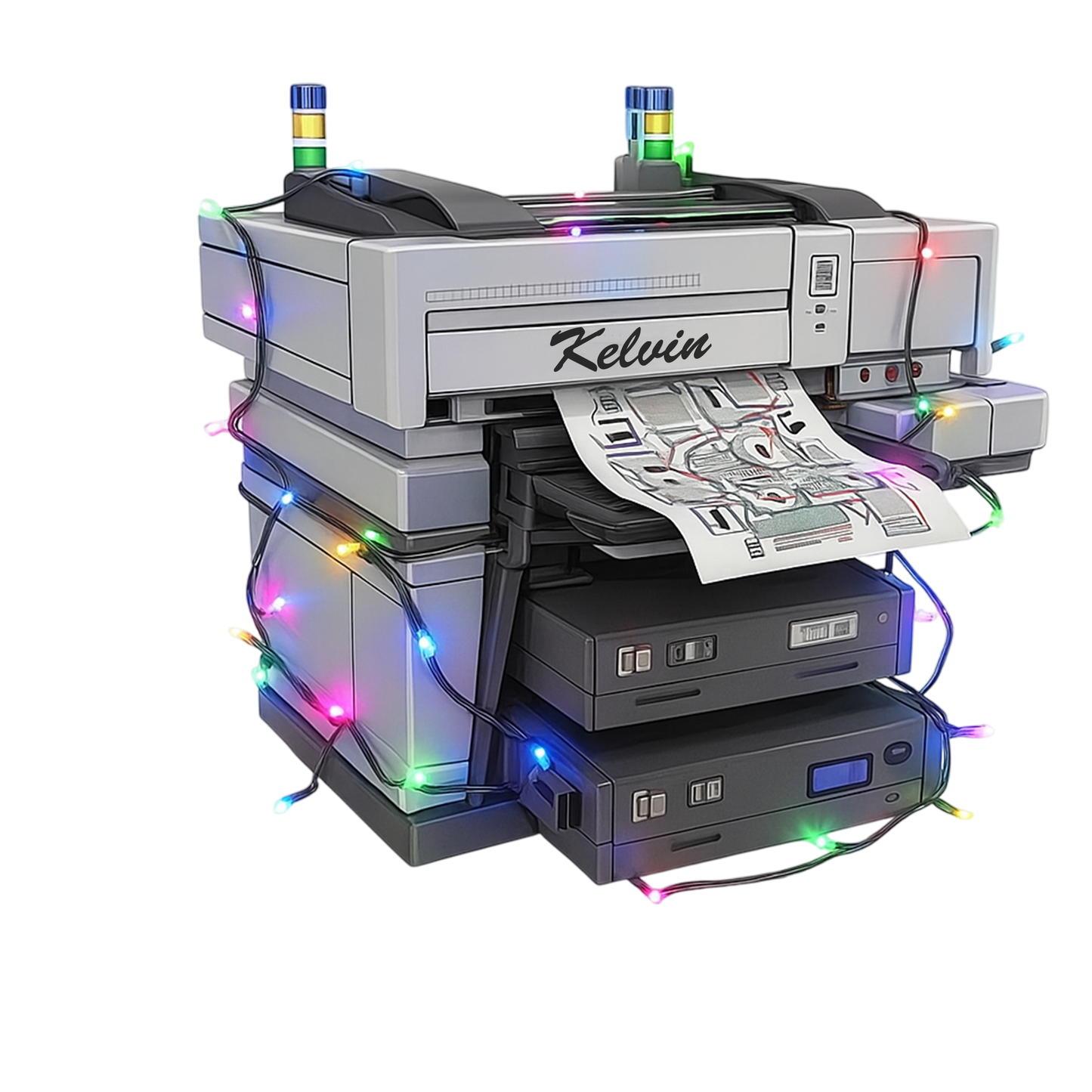 Custom Name Copier Cartridge Printing Machine