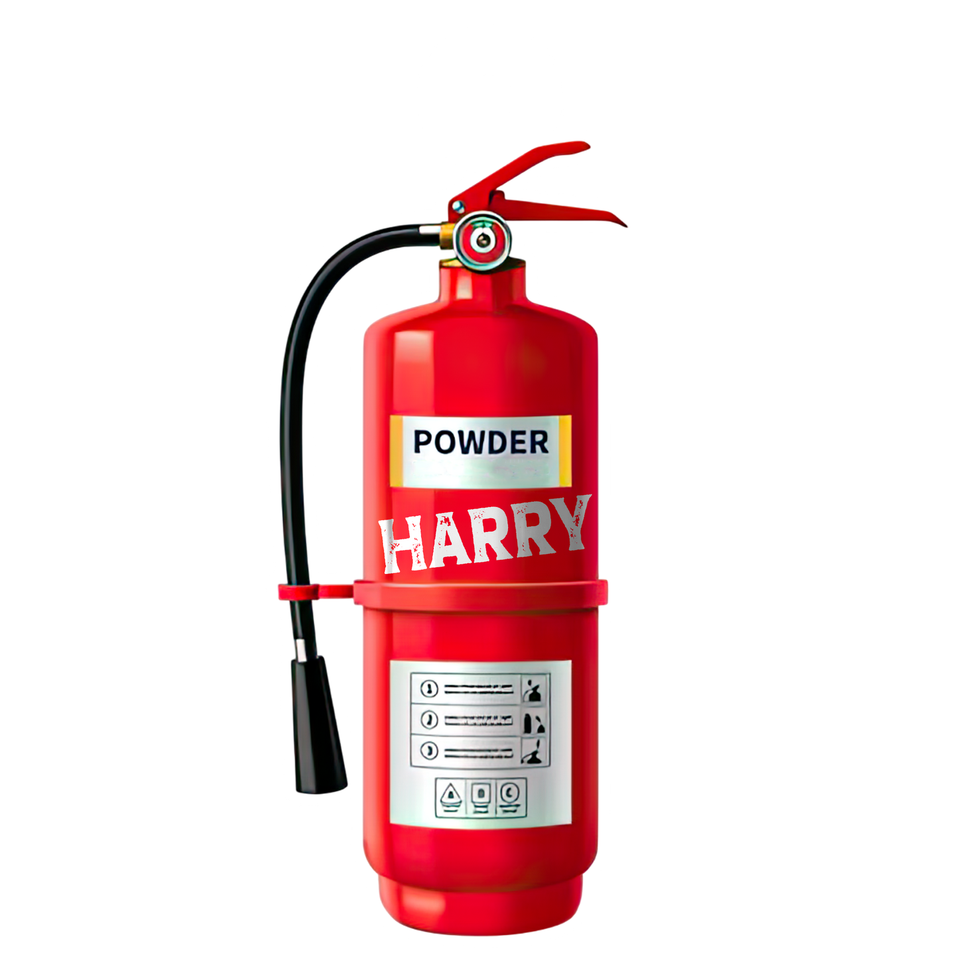 Custom Name Fire Extinguisher Retirement Gift for Firefighter