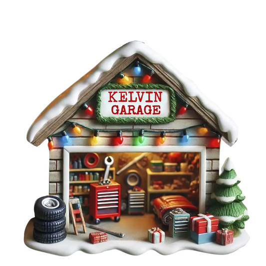 Custom Name Garage Mechanic, Car Enthusiasts