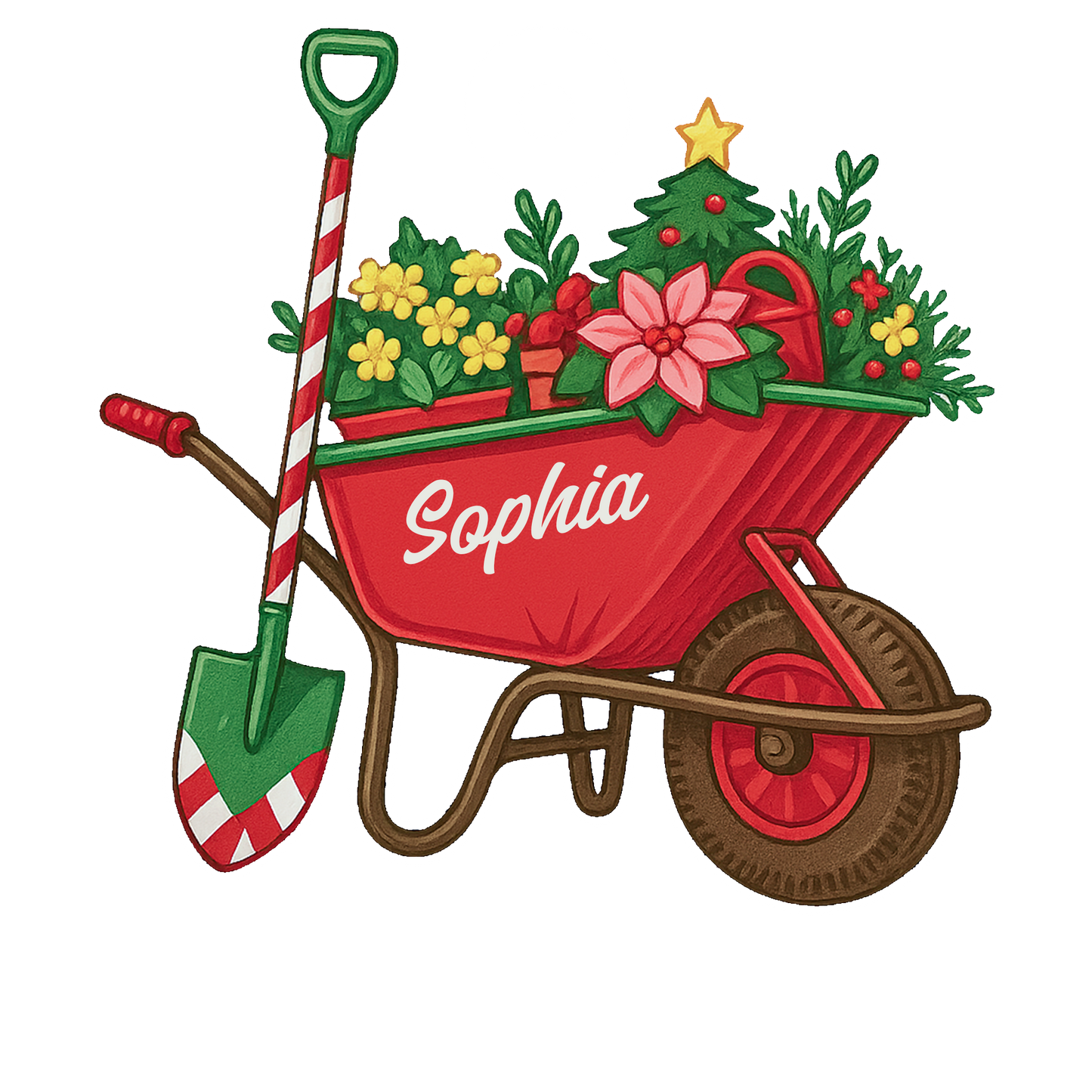 Custom Name Gardener Christmas