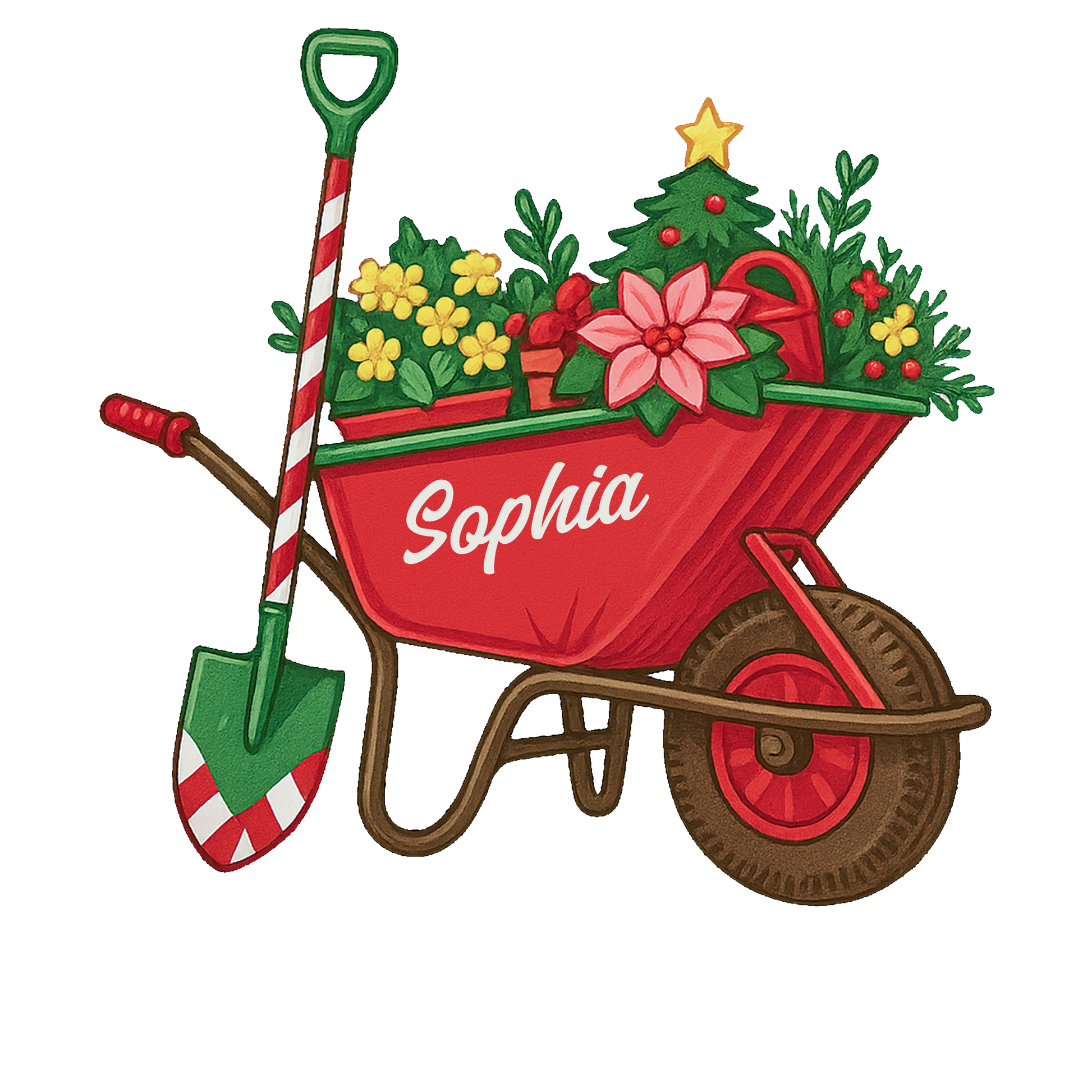 Custom Name Gardener Christmas