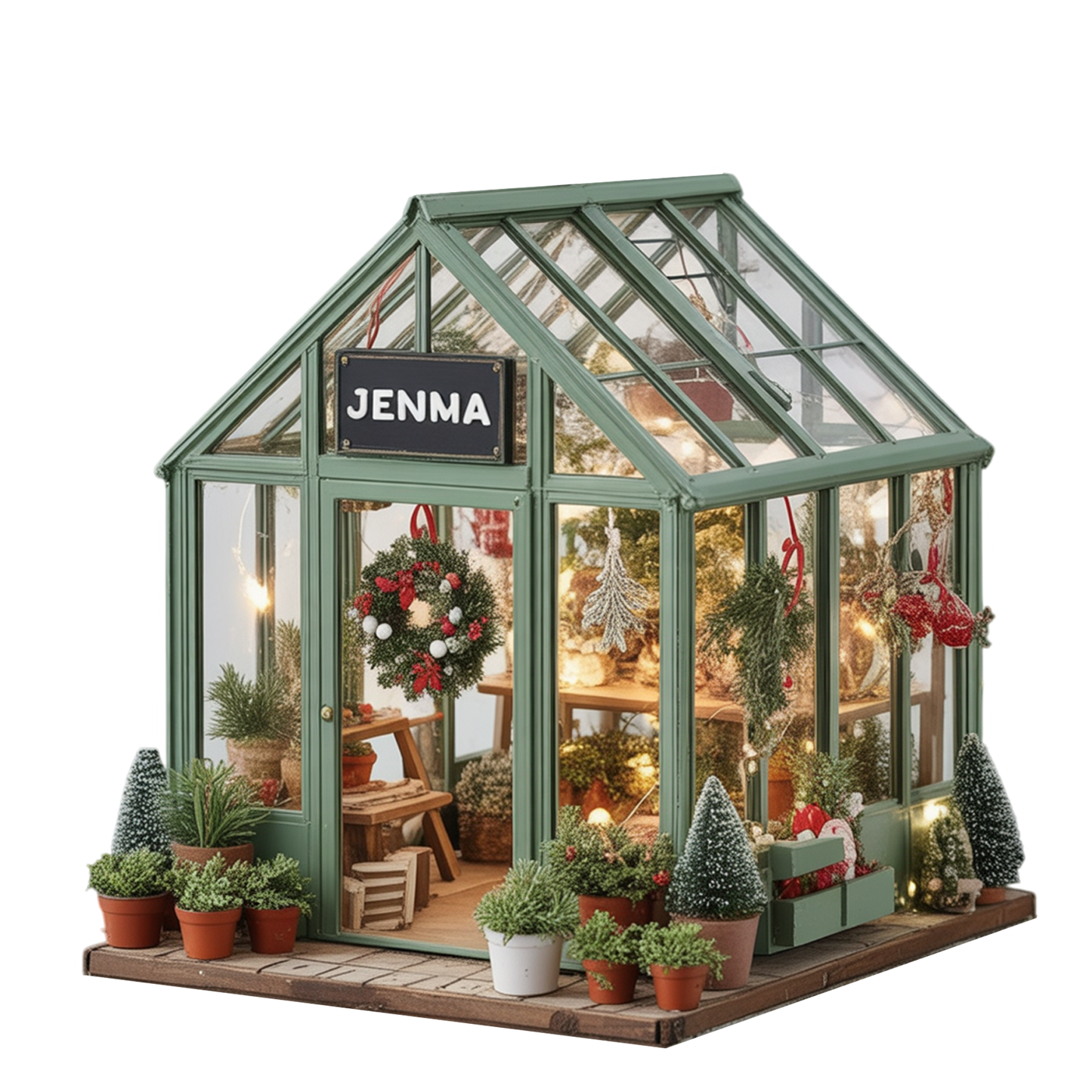 Custom Name Greenhouse For Gardener