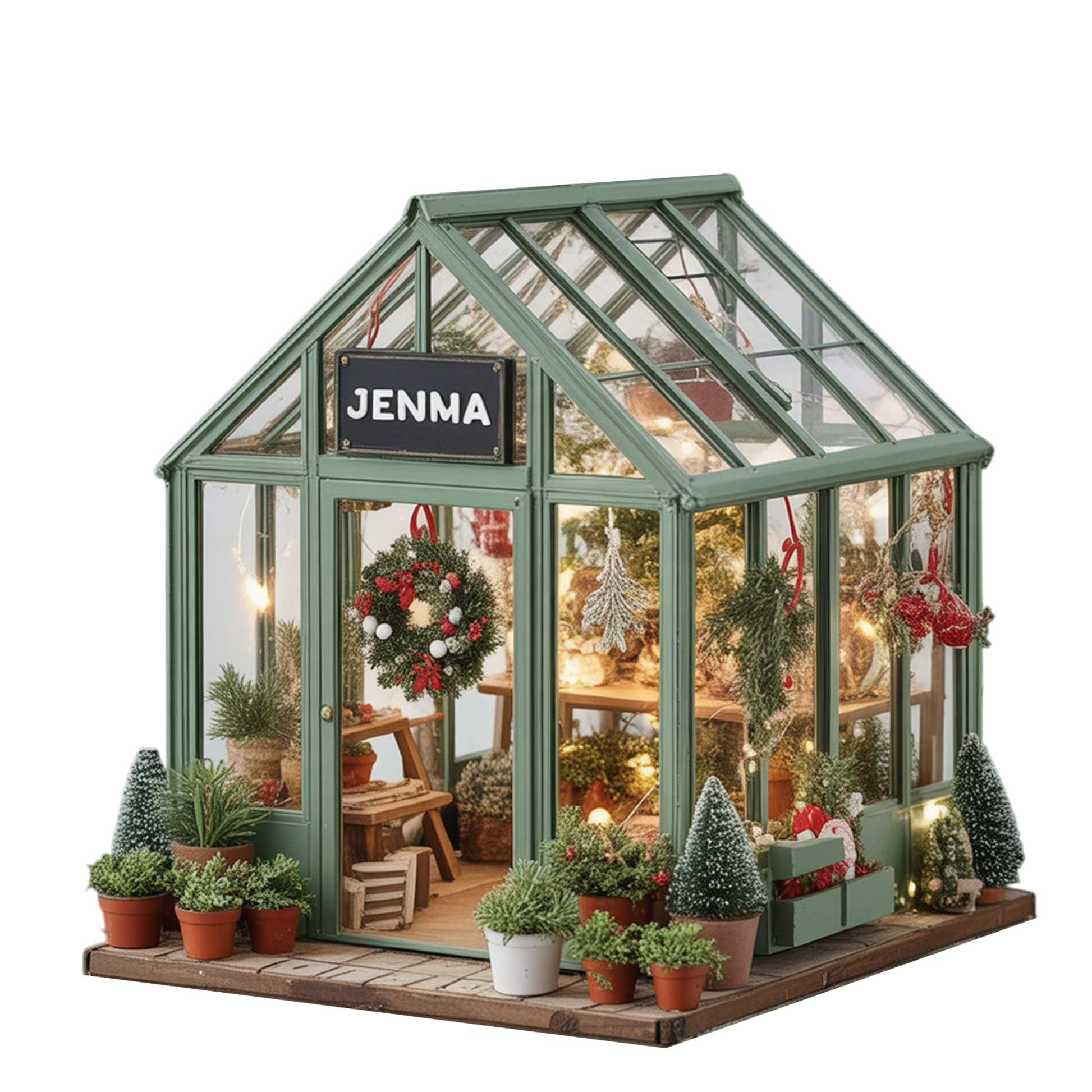 Custom Name Greenhouse For Gardener