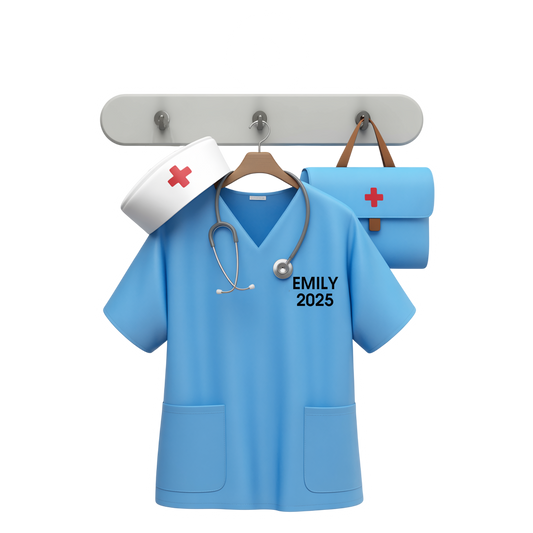 Custom Name Nurse And Healthcare staff