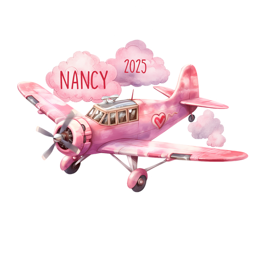 Custom Name Plane For Girl