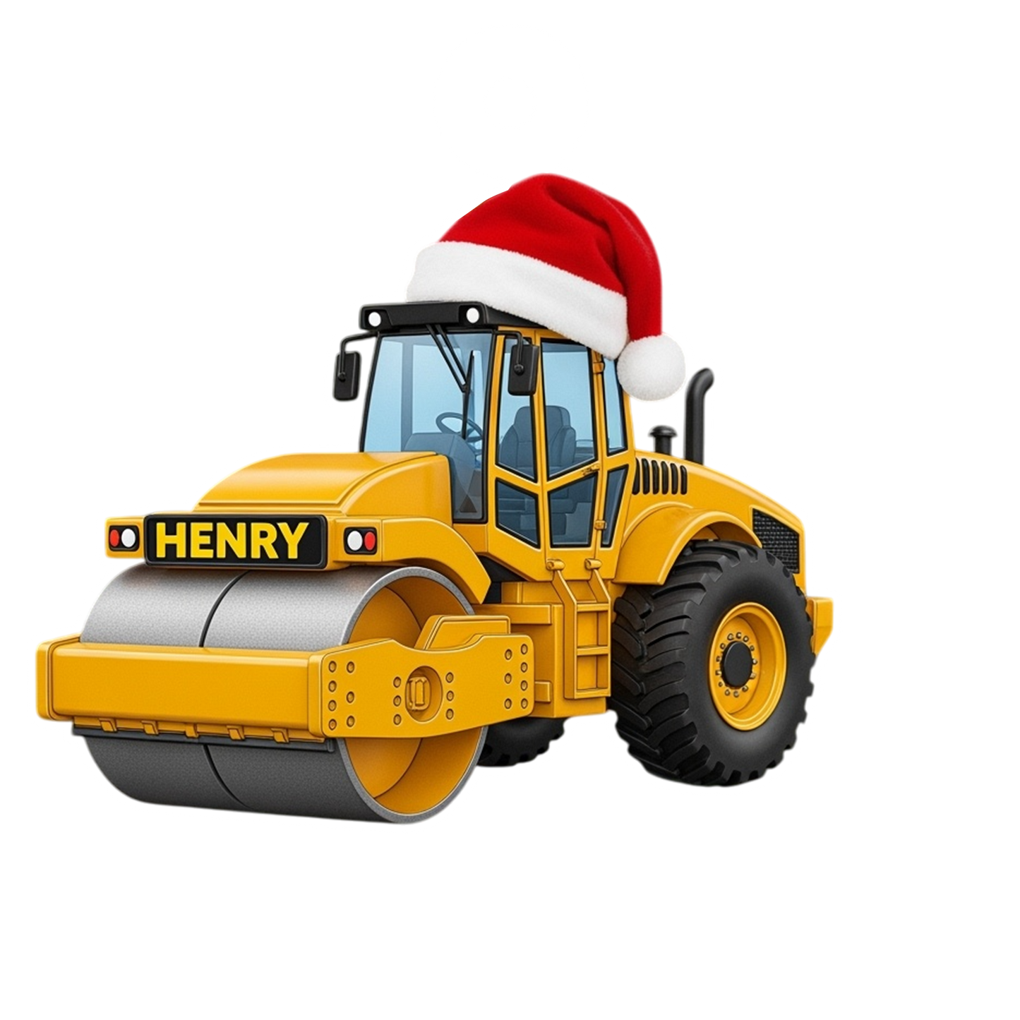 Custom Name Road Roller For Construction Workers