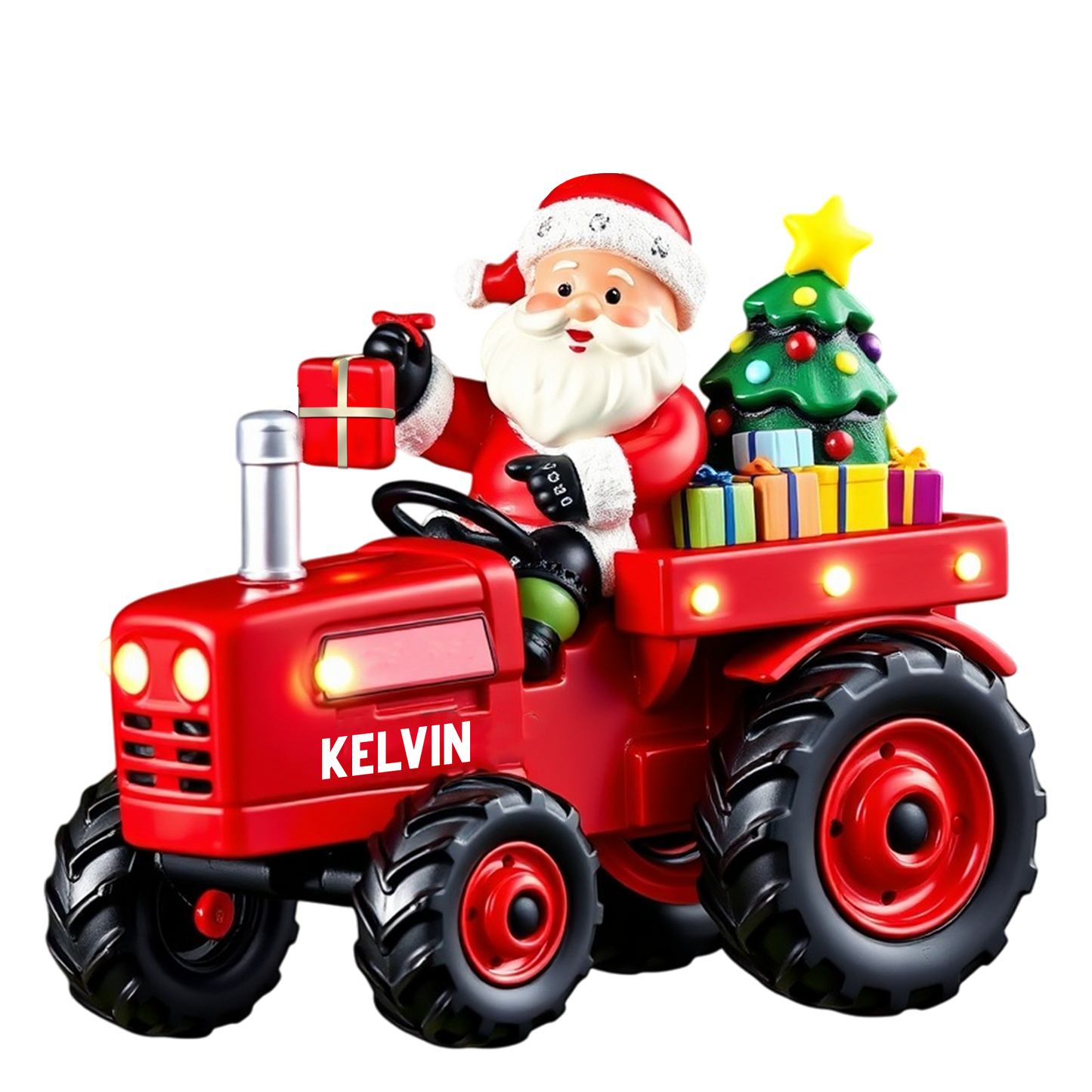 Custom Name Santa Trucker