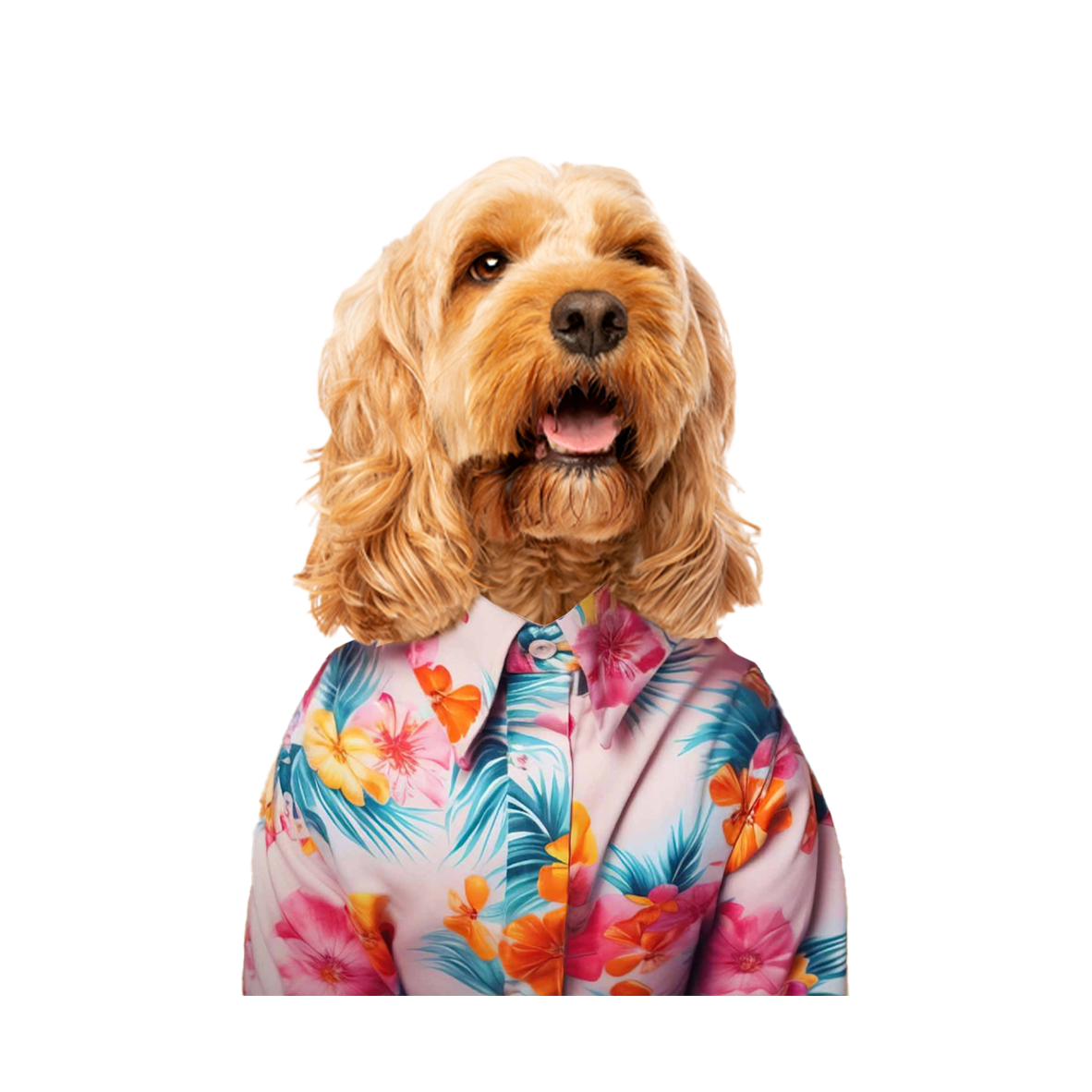 Custom Photo Pet Dog Portrait