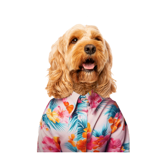 Custom Photo Pet Dog Portrait