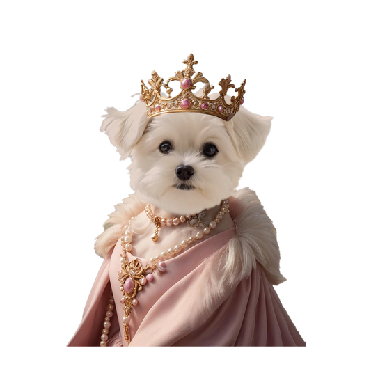 Custom Photo Dog Queen