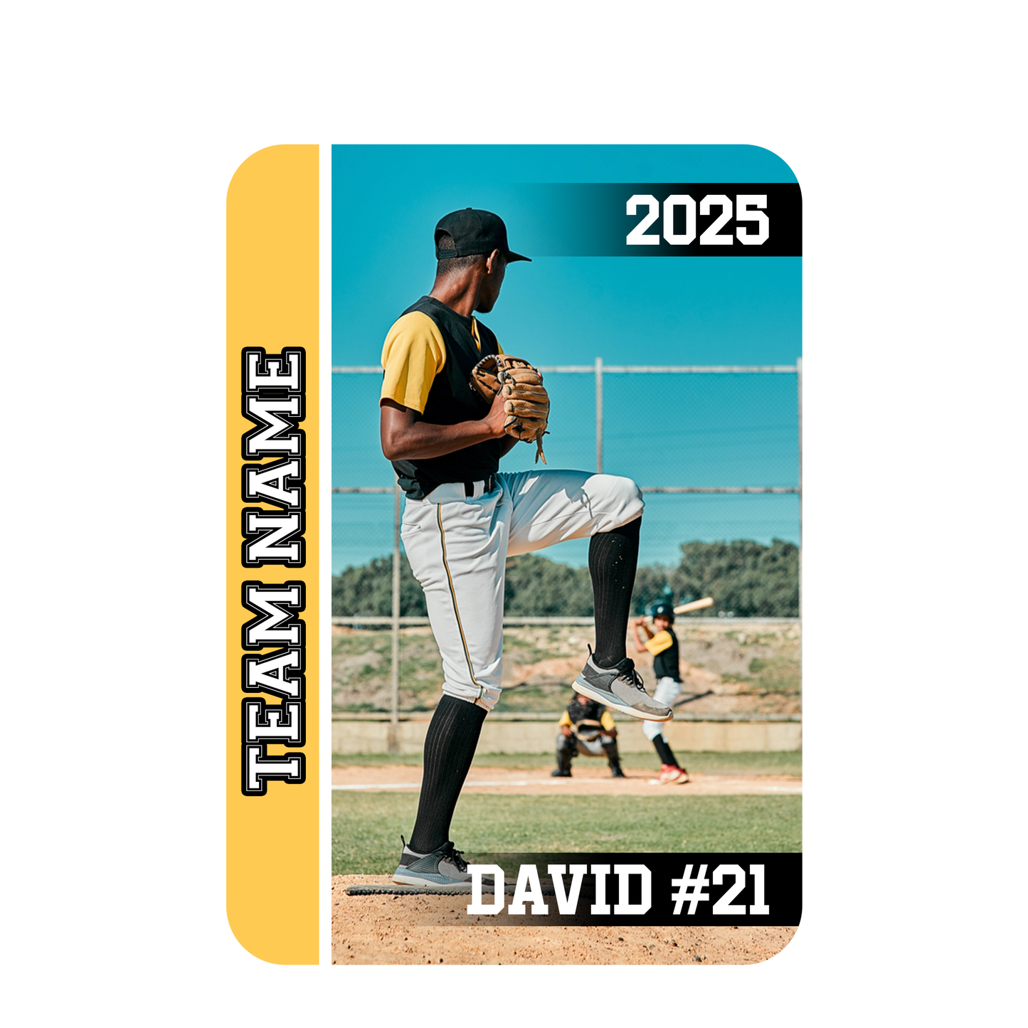 Custom Photo And Name Baseball 2025
