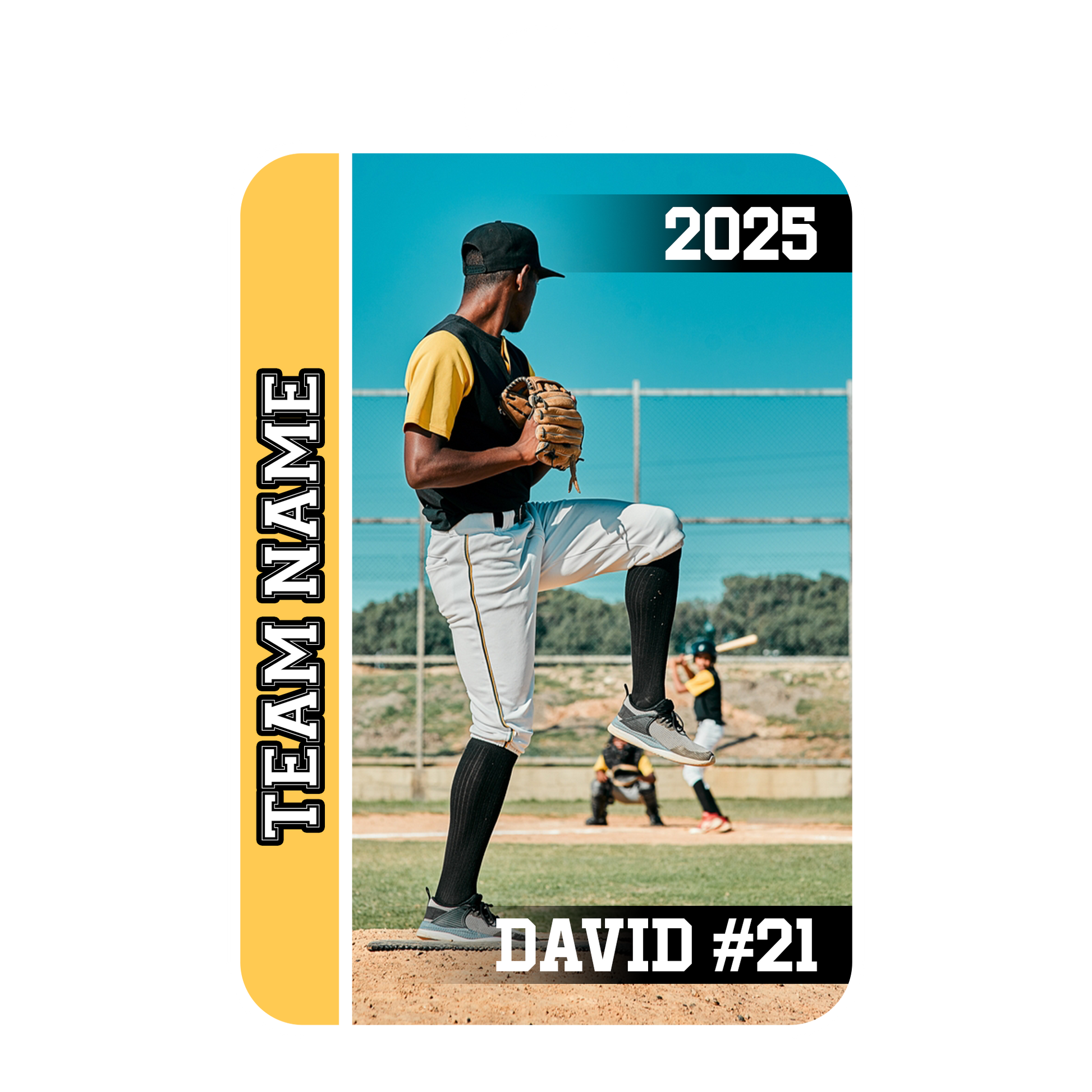 Custom Photo And Name Baseball 2025