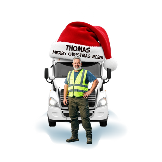 Custom Photo And Name Trucker Driver