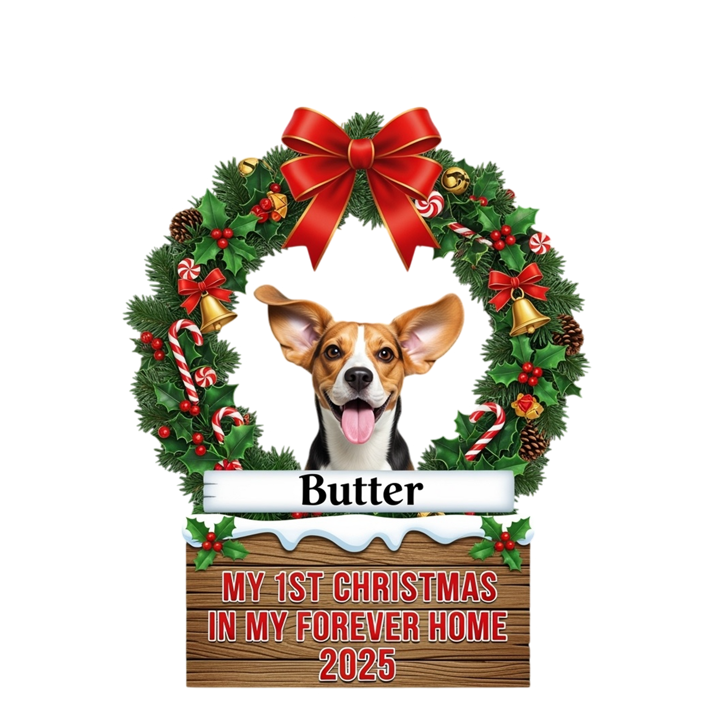 Custom Photo Dog In My Forever Home